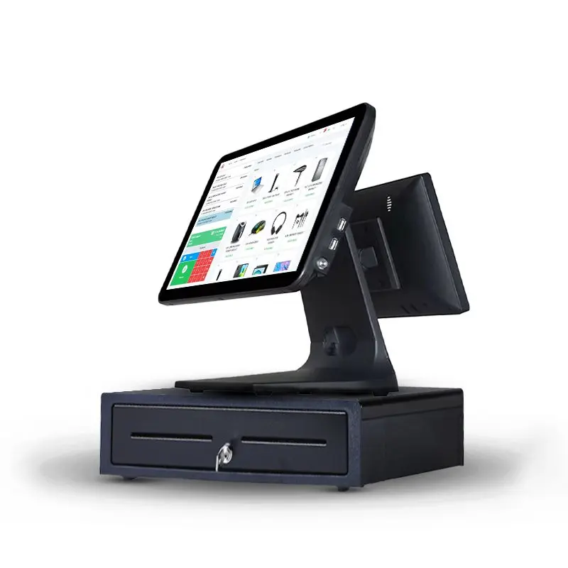 PREMAX PM-POS15D BLK avec le tiroir-caisse PREMAX PM-CD85